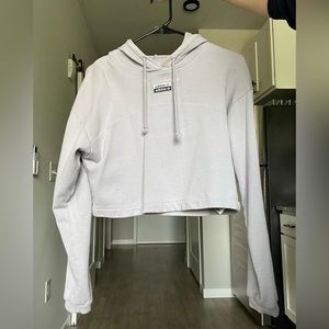 Adidas Size Small Lavendar Cropped Hoodie, Barely Worn